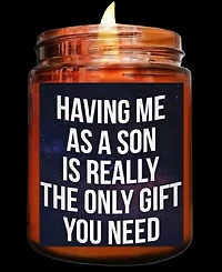 Lovery Mens Lavender Scented Soy Candle, 10oz