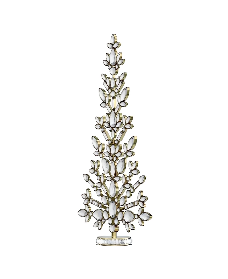 Swarovski Gema Holiday Tree Crystal Figurine