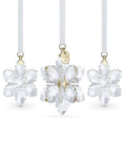 Swarovski 2026 Annual Edition Snowflake Ornament Trio Set