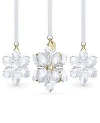 Swarovski 2026 Annual Edition Snowflake Ornament Trio Set