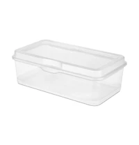 Sterilite Large Latching Storage Box, 6 Pack, and Small Latching Storage Box, 12 Pack