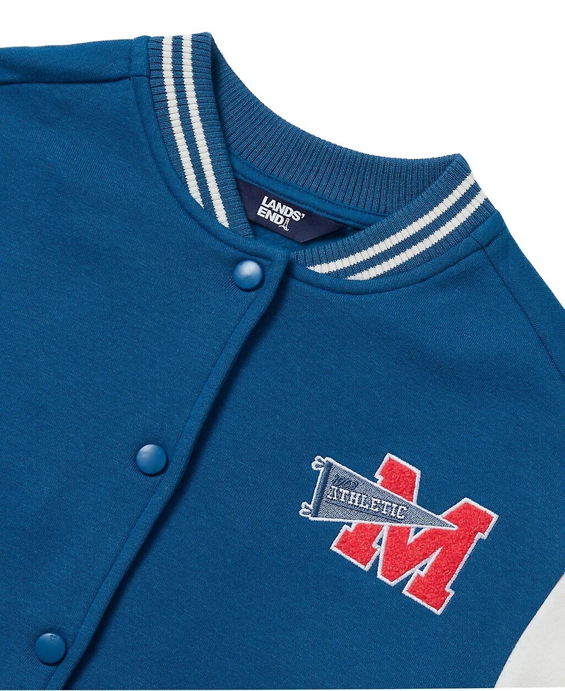 Lands' End Boys Varsity Jacket