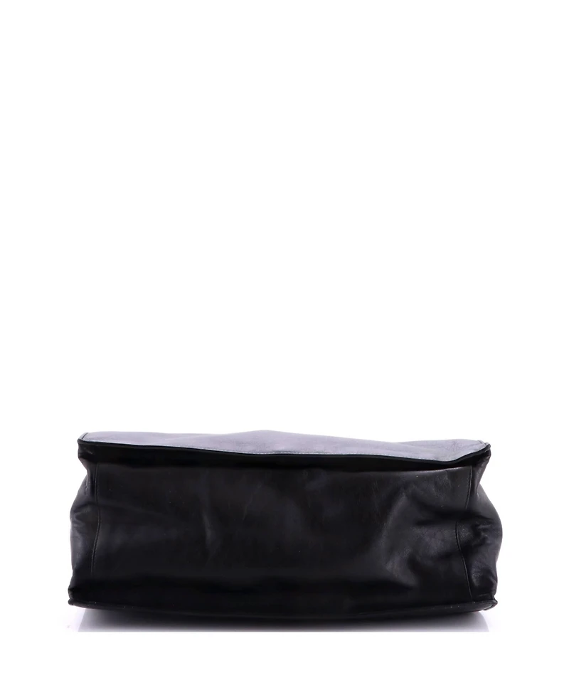 Pre-Owned Saint Laurent Tall Rive Gauche Shopper Tote Leather