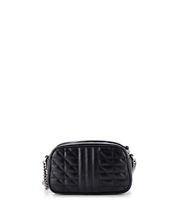 Pre-Owned Gucci Small Gg Marmont Shoulder Bag Mixed Matelasse Leather