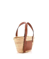 Pre-Owned Loewe Small Basket Tote Raffia
