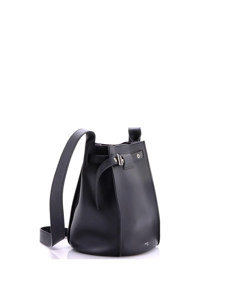Pre-Owned Celine Long Strap Big Bag Bucket Leather
