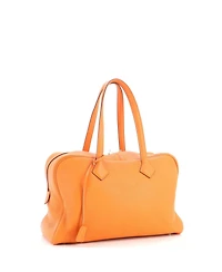 Pre-Owned Hermes 35 Victoria Ii Bag Clemence