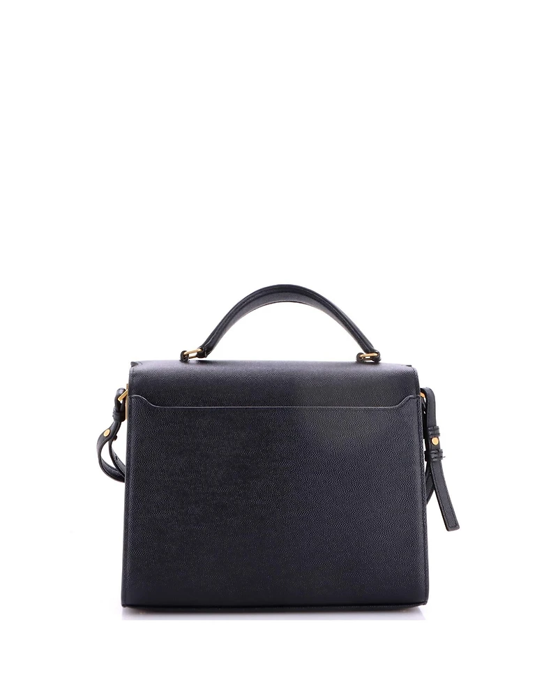 Pre-Owned Saint Laurent Medium Cassandra Top Handle Bag Leather