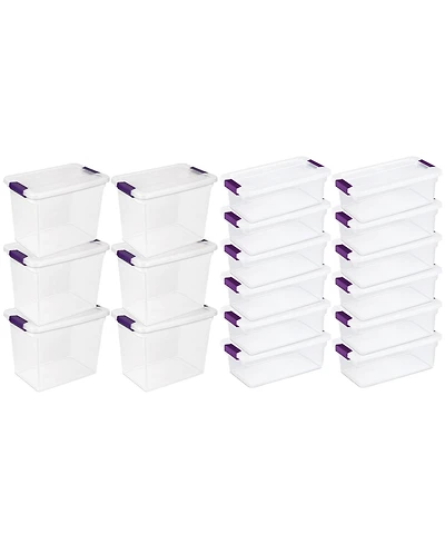Sterilite 27 Qt Storage Container, 6 Pack, and Qt Storage Container
