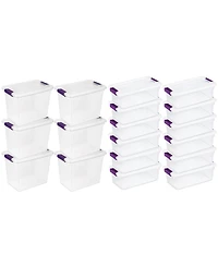 Sterilite 27 Qt Storage Container, 6 Pack, and Qt Storage Container