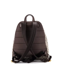 Pre-Owned Gucci Medium Ophidia Front Pocket Backpack Gg Coated Canvas