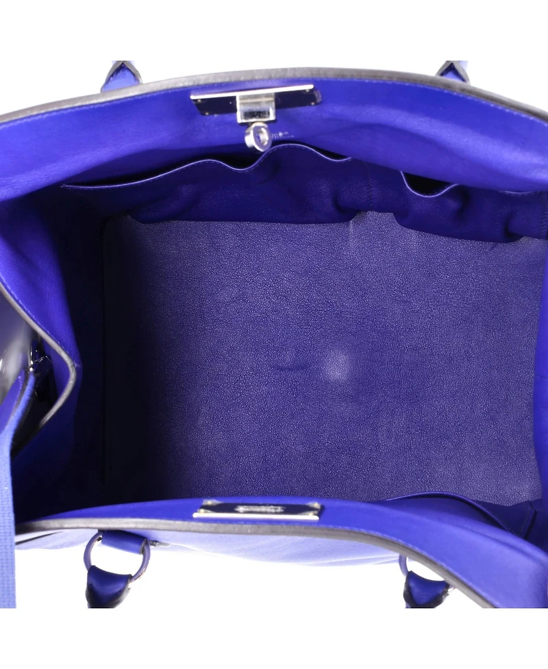 Pre-Owned Hermes 26 Toolbox Bag Swift