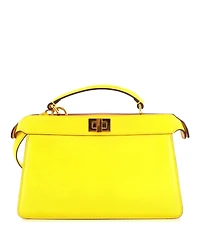 Pre-Owned Fendi East West Peekaboo ISeeU Bag Leather