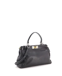 Pre-Owned Fendi Regular Peekaboo Bag Soft Leather