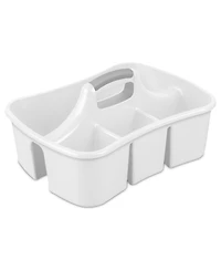 Sterilite Divided Storage Ultra Caddy with 4 Compartments and Handles (18 Pack)