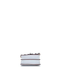 Pre-Owned Fendi Small Kan I Bag Studded Leather