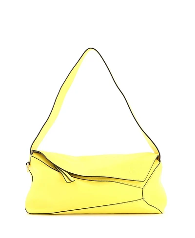 Pre-Owned Loewe Puzzle Hobo Leather