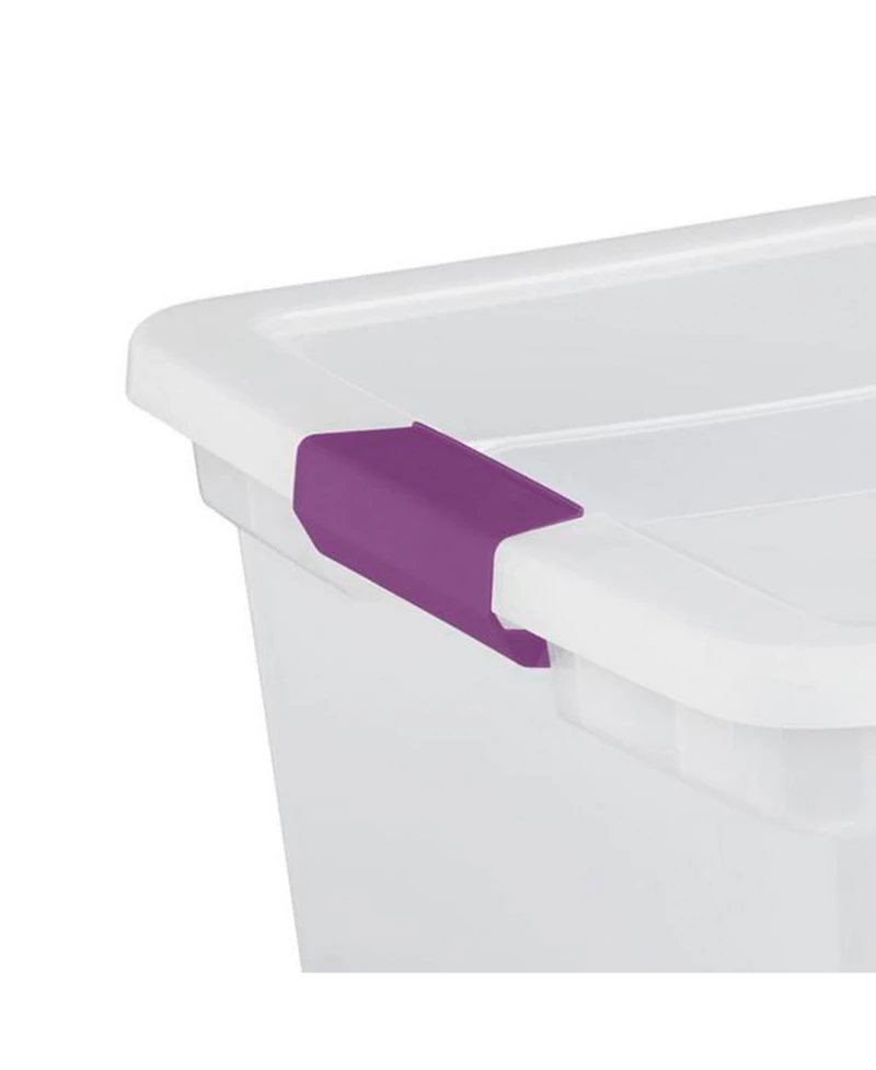Sterilite 66 Quart Latch Lid Tote, Pack, and Quart Latch Lid Tote