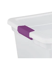 Sterilite 66 Quart Latch Lid Tote, Pack, and Quart Latch Lid Tote