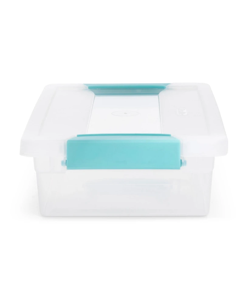 Sterilite Medium Clip Storage Tote, 12 Pack, and Small Clip Storage Tote, 12 Pack
