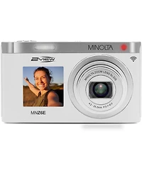 Minolta MNZ6E 2VIEW 64 Mp / 4K Dual Lcd Camera with 6x Optical Zoom