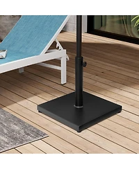 Pellebant 55 Lbs Heavy Duty Square Concrete Umbrella Base for Market Umbrella