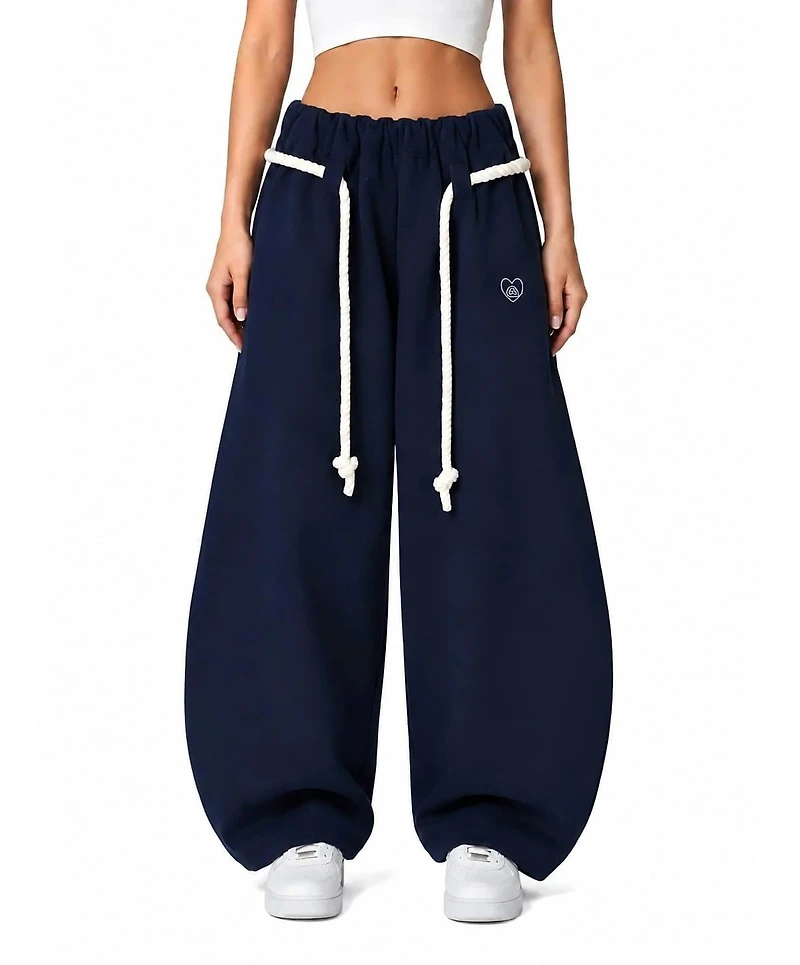 Aelfric Eden Women's Barrel Rope-Drawstring Sweatpants