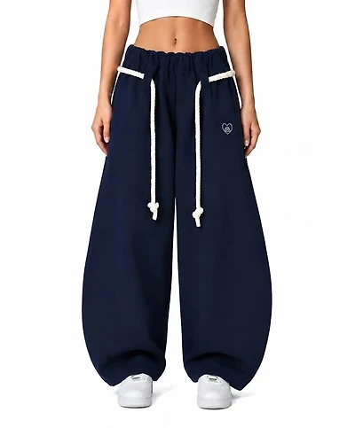 Aelfric Eden Women's Barrel Rope-Drawstring Sweatpants
