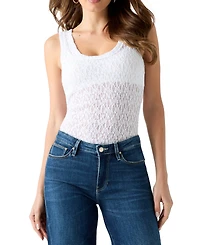 Guess Women's Matilde Lace Scoop Neck Tank Top