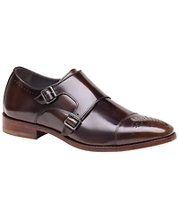 Johnston & Murphy Arrister Double Monk Square-Toe Dress Shoes
