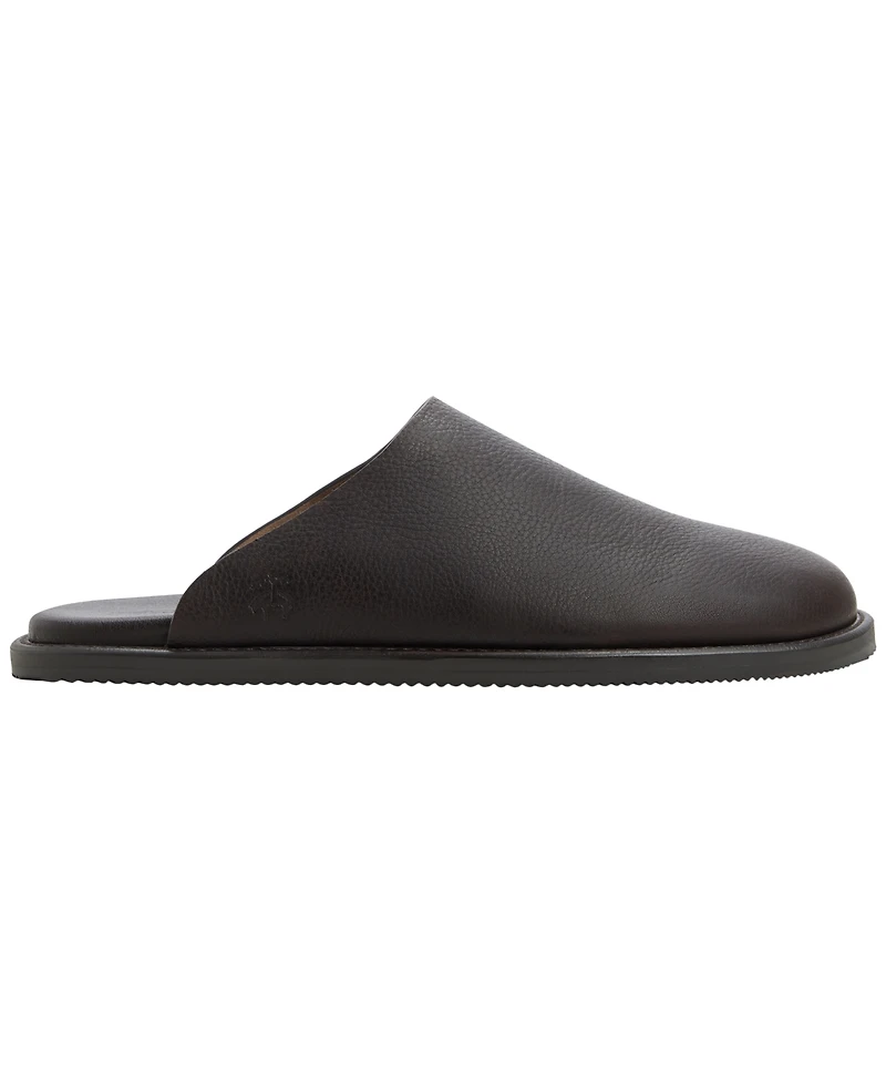 B by Brooks Brothers Men's Darien Leather Round-Toe Clogs