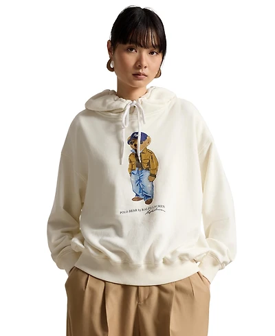 Polo Ralph Lauren Women's Island Fleece Knit Hooded Long-Sleeve Sweatshirt