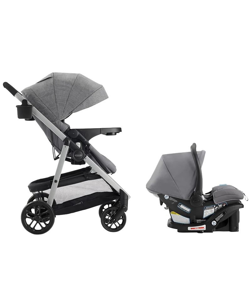 Graco Baby Boys' and Girls' Modes Pramette 3-in-1 Travel System