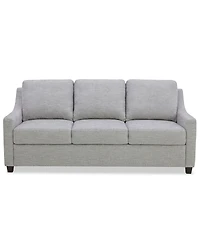 Lorrana 3-Seat Curved Arms Fabric Reversible Back Cushion Sofa, Macy's Exclusive