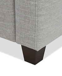 Lorrana Curved Armrests Fabric Reversible Back Cushion Chair, Macy's Exclusive