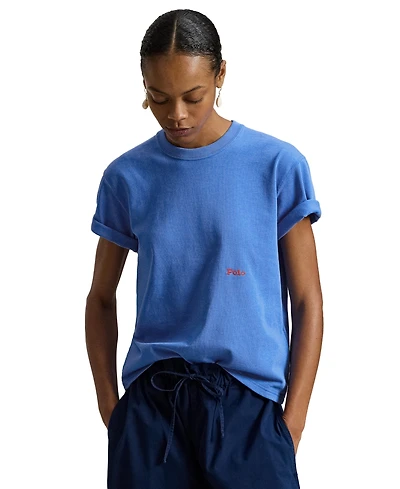 Polo Ralph Lauren Women's Big Pony Crewneck T-Shirt