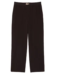 Lacoste Men's Straight-Fit Lounge Waffle-Knit Pajama Pants