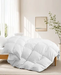 Unikome All-Season Goose Down Feather Fiber Comforter