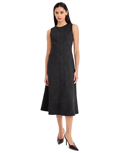 Donna Morgan Women's A-Line Sleeveless Midi Dress
