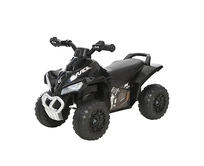 Yobtop Kids Ride On Push Car - No Power Foot-to-Floor Sliding Car, Walking Atv Racer with Music and Lights, for 1.5-3 Years Old