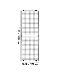Yobtop 3-Pack Grid Wall Panels