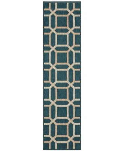 Oriental Weavers Latitude 806b3 Blue Area Rug