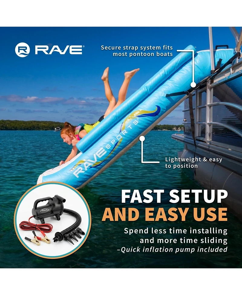 Rave Sports Pontoon Slide