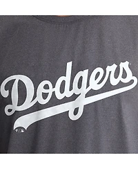 Fanatics Men's Charcoal Los Angeles Dodgers Clutch Winning Edge T-Shirt
