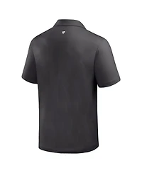 Fanatics Men's Charcoal Philadelphia Eagles Clutch Polo Shirt