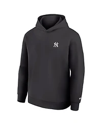 Fanatics Men's Charcoal New York Yankees Clutch Tri-Blend Hoodie