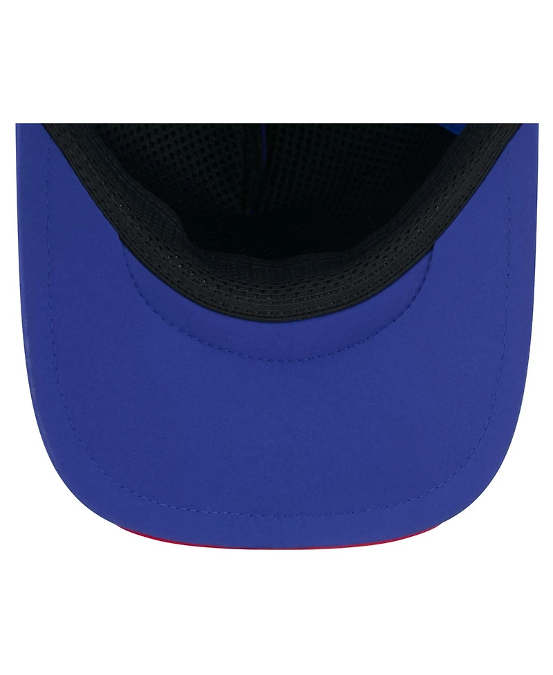 New Era Men's Royal Buffalo Bills 2026 Sideline Apex 9FORTY Adjustable Trucker Hat