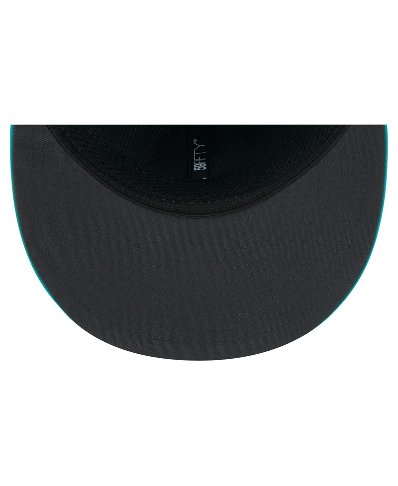 New Era Men's Aqua Miami Dolphins 2026 Sideline 59FIFTY Fitted Hat