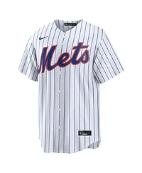 Nike Men's Aj Ewing White New York Mets Home Replica Jersey