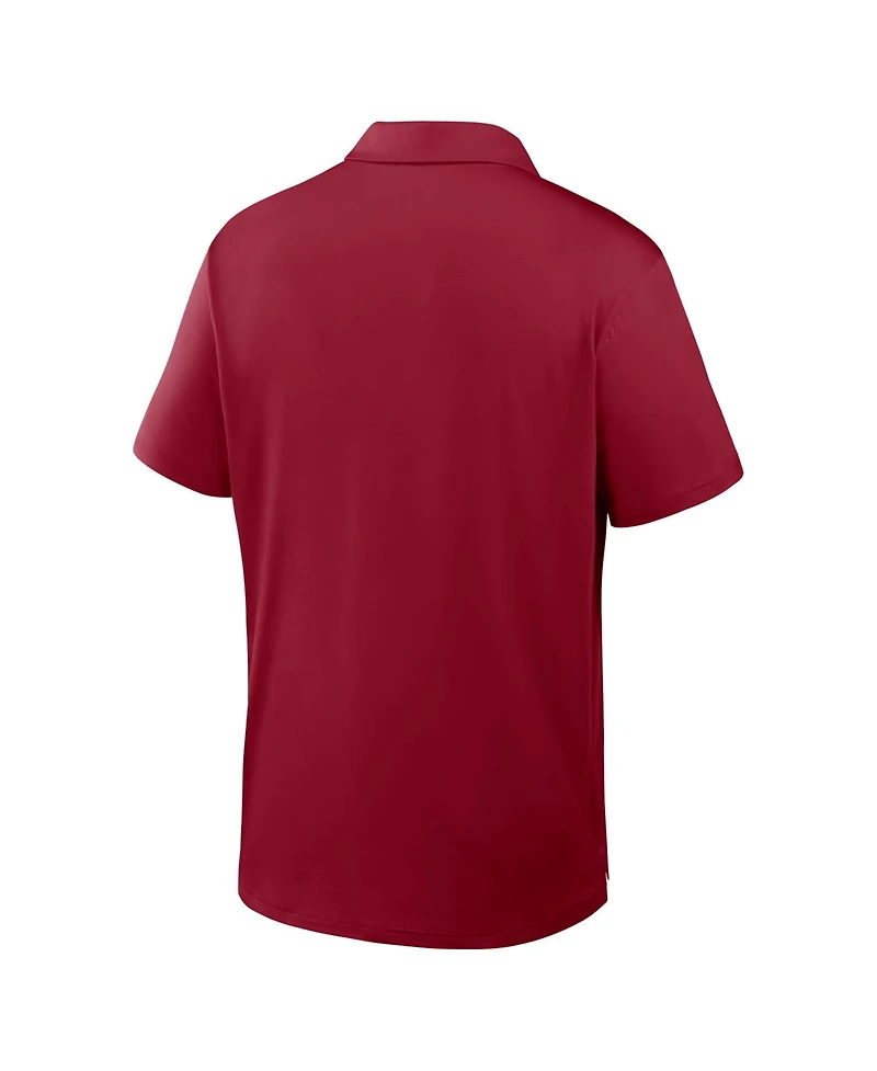 Jordan Men's Crimson Oklahoma Sooners 2026 Sideline Tour Dri-fit Polo Shirt